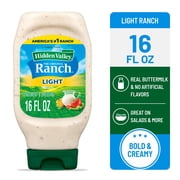 Hidden Valley Light Ranch Salad Dressing & Condiment, 16 fl oz Squeeze Bottle