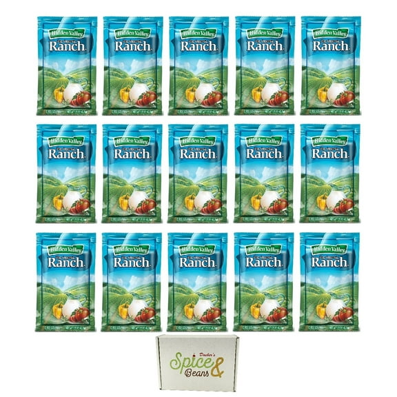 Hidden Valley Original Ranch Portion Salad Dressing Packets, 1.5 Oz - 15 Pack