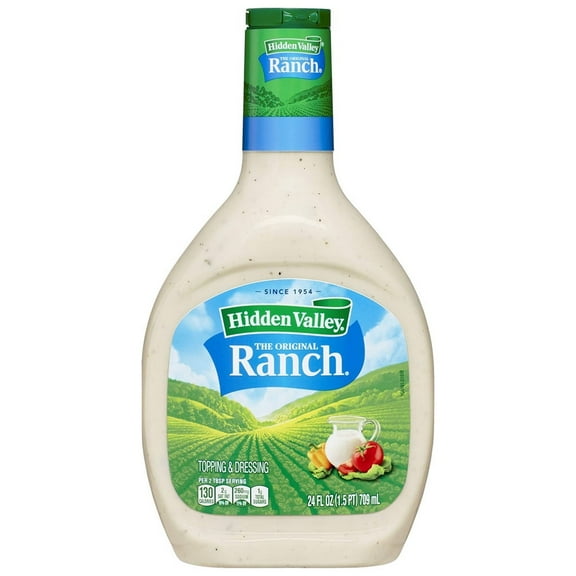 Hidden Valley Original Ranch Salad Dressing 24 fl oz (Pack of 5)