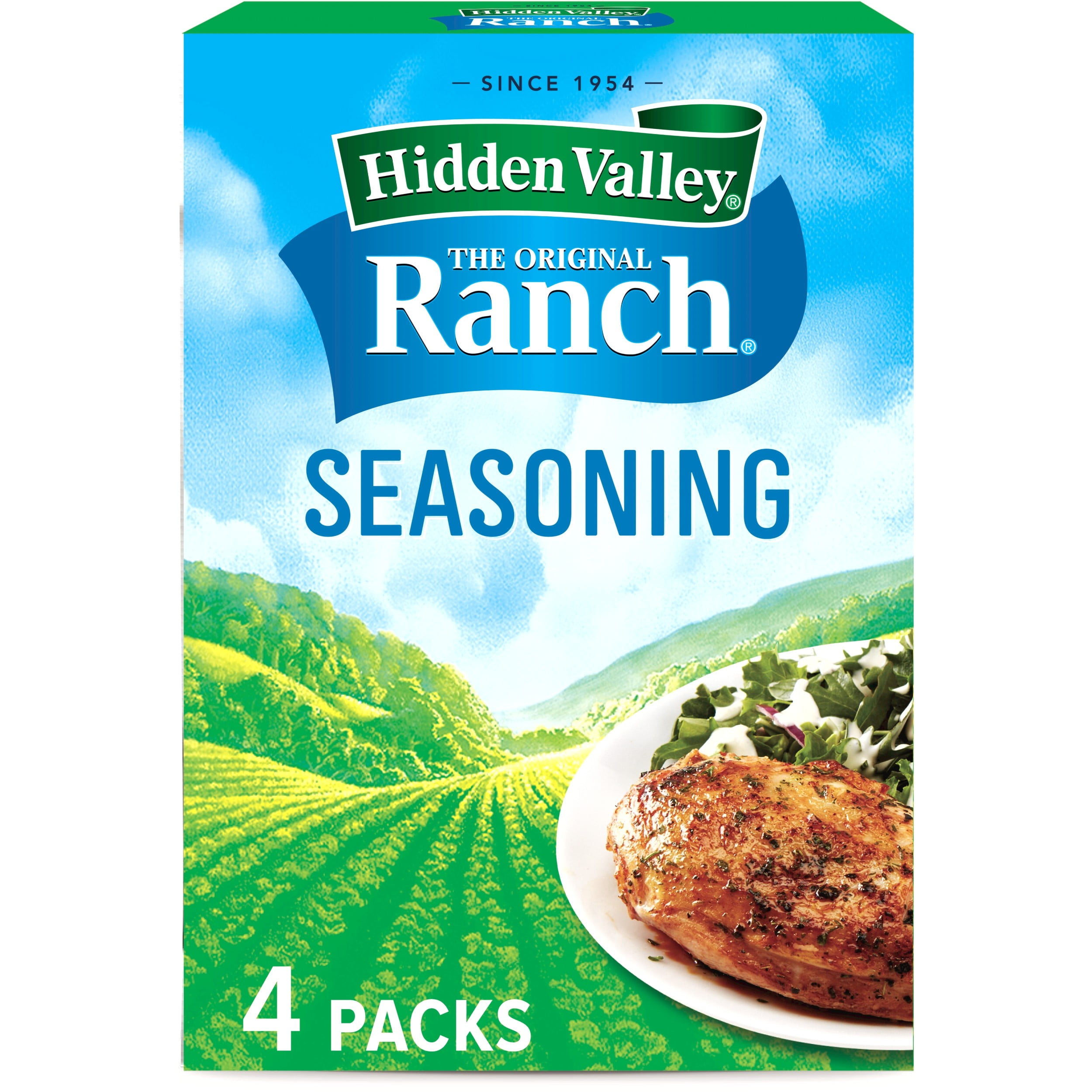 Hidden Valley Original Ranch Zesty Salad Dressing & Seasoning Mix, Gluten Free, KetoFriendly