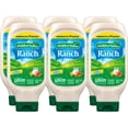 thumbnail image 1 of (6 Pack) Hidden Valley Original Ranch Dressing, Buttermilk With Seasoning, Easy Squeeze Bottle, 24 fl. oz., 1 of 12