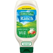 Hidden Valley Original Ranch Salad Dressing and Topping, 24 Ounce Bottle