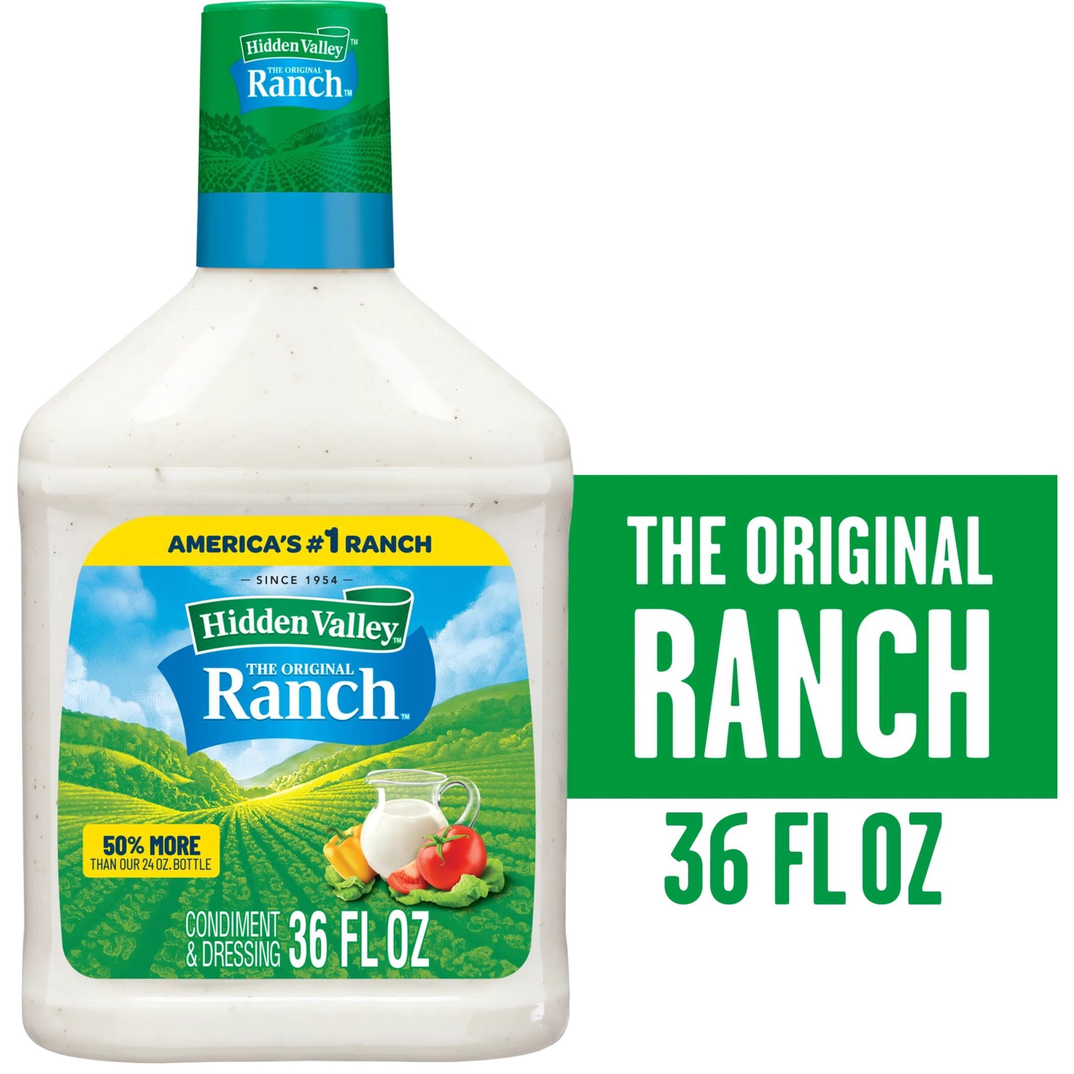 Hidden Valley Hidden Valley Original Ranch Salad Dressing and Topping, 36 fl oz Bottle