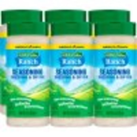 (6 pack) Hidden Valley Original Ranch Seasoning Dressing & Dip Mix, 8 oz