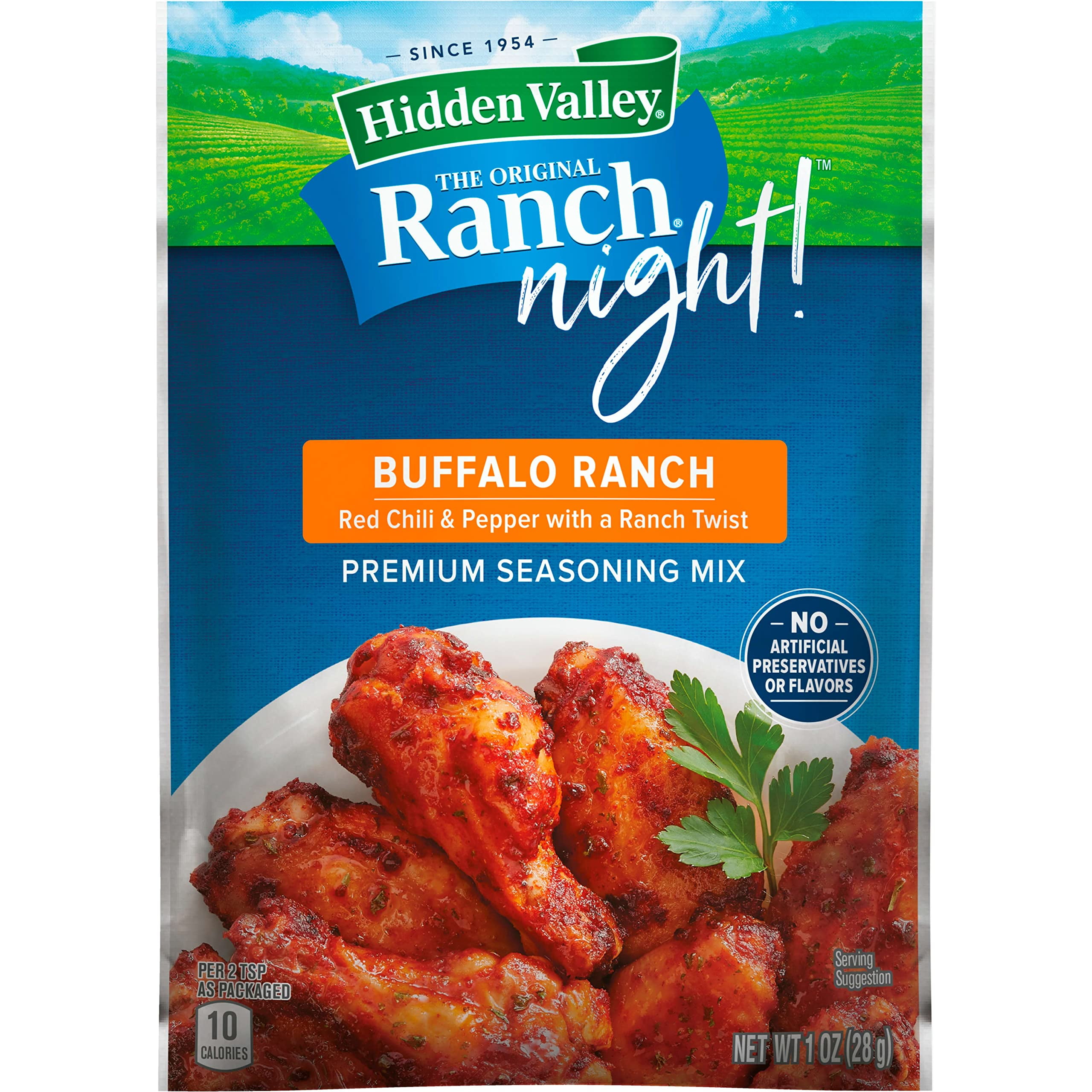 Hidden Valley Ranch Buffalo Ranch Premium Seasoning Mix (Pack of 24)