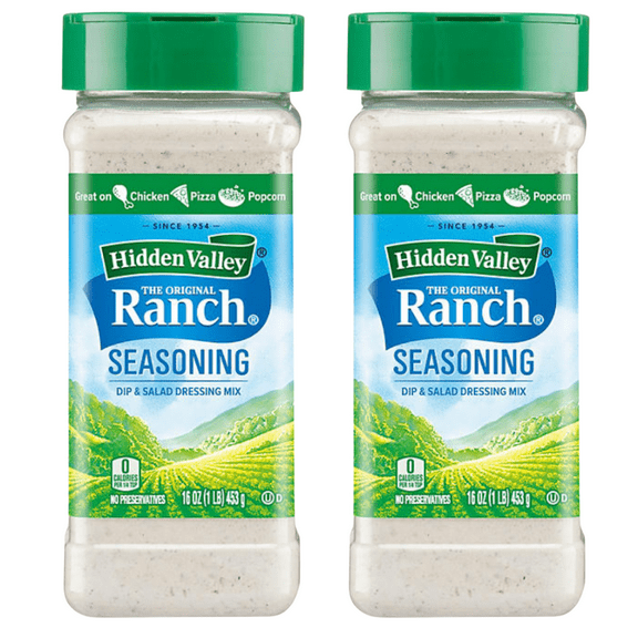 Hidden Valley Ranch Dressing Mix 16 oz (2 Pack) Original Ranch Powder & Seasoning for Salads, Dips, and Recipes Classic Flavor for Home & Restaurant Use