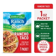 Hidden Valley Ranch Recipes Rancho Taco Premium Seasoning Mix, 1 oz Packet