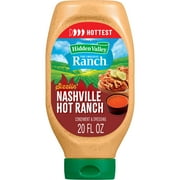 Hidden Valley Sizzlin Nashville Hot Ranch Condiment and Dressing, 20 Fluid Ounce Bottle