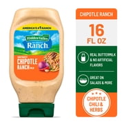 Hidden Valley Southwest Chipotle Ranch Salad Dressing & Condiment, 16 fl oz Squeeze Bottle