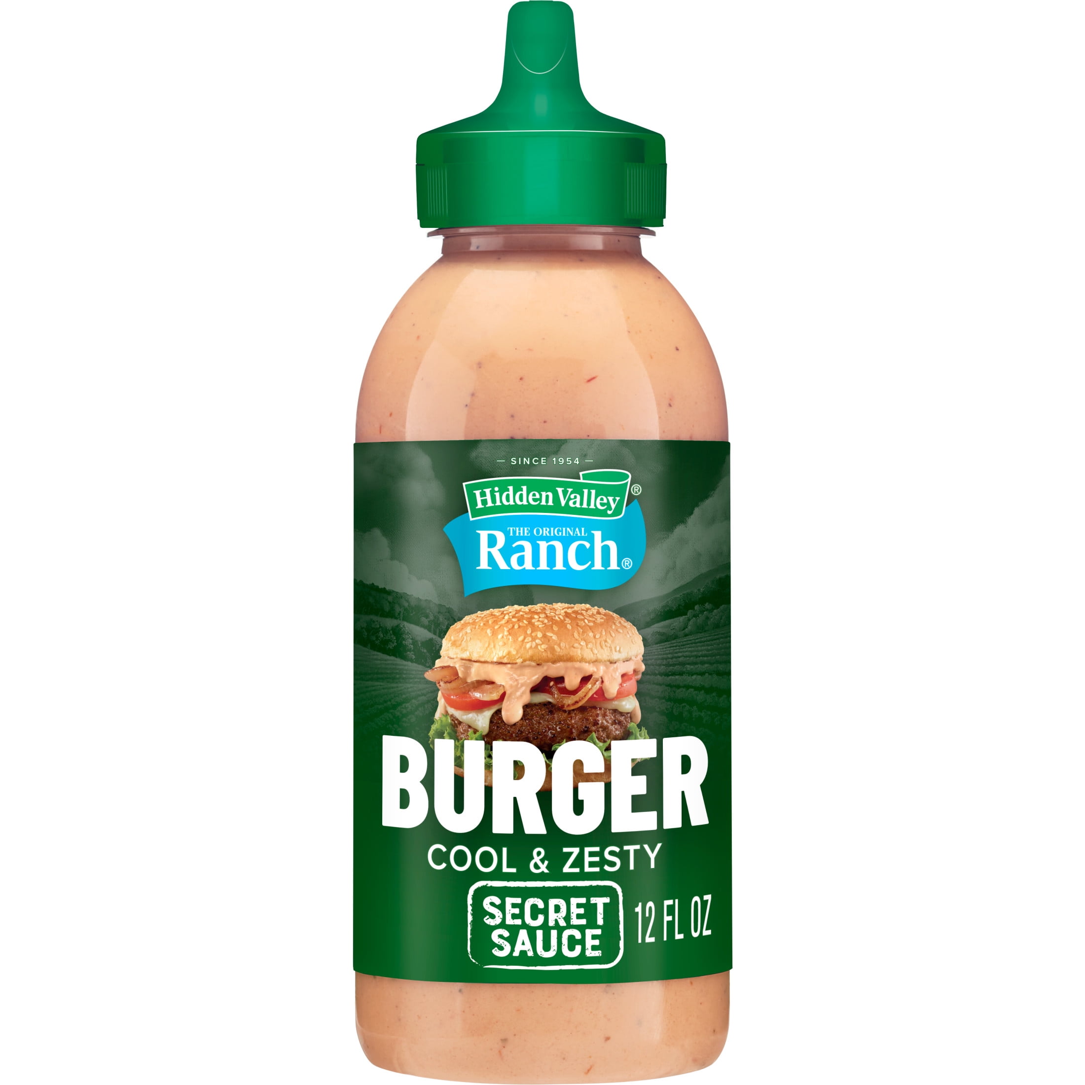 Hidden Valley The Original Ranch Burger Secret Sauce, 12 Fluid Ounce Squeezable Bottle (Pack of 6)