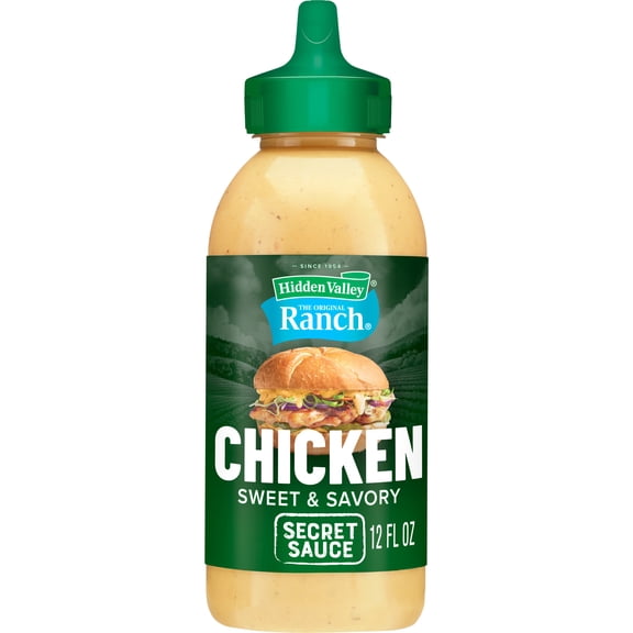Hidden Valley The Original Ranch Chicken Secret Sauce, 12 Fluid Ounce Squeezable Bottle