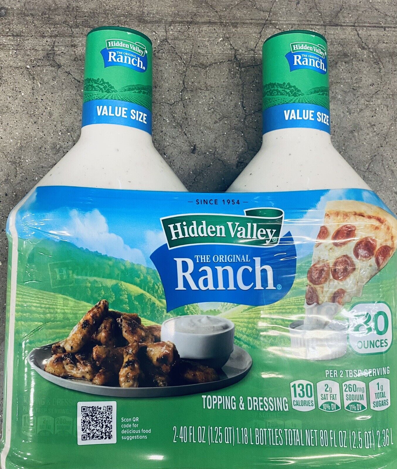 Hidden Valley The Original Ranch Dressing GlutenFree Homestyle 40 Oz 2
