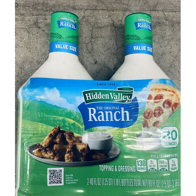 Hidden Valley The Original Ranch Dressing GlutenFree Homestyle 40 Oz 2