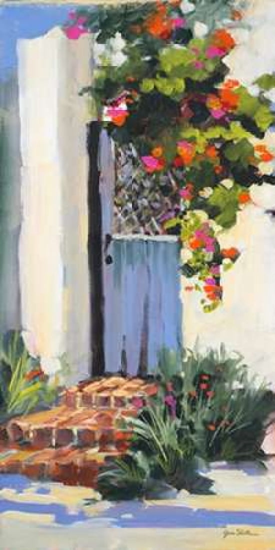 Hidden Vines I Canvas Art - Jane Slivka (10 x 20)