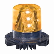 Hidden Warning Light,LED,Amber,1-1/2 Dia HB915A