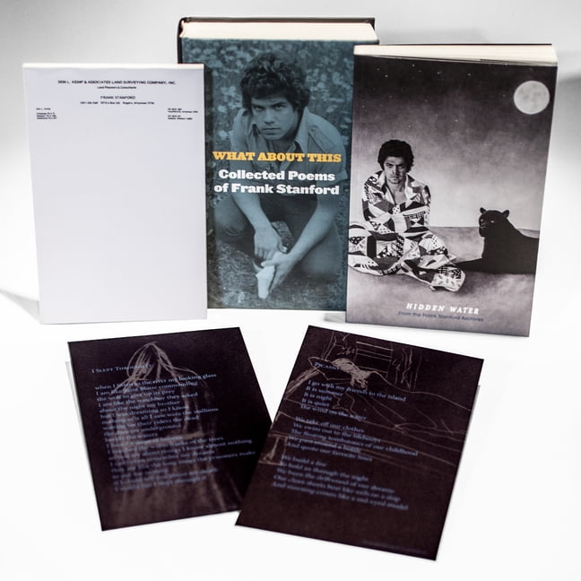 Hidden Water (Limited Edition): From the Frank Stanford Archives ...