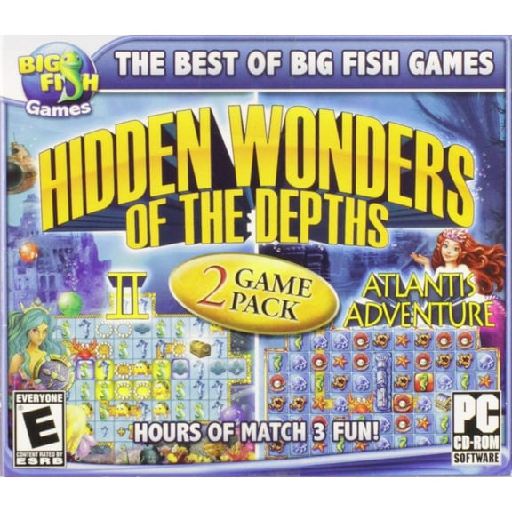 Hidden Wonders of the Depths (PC CD), 2 Pack