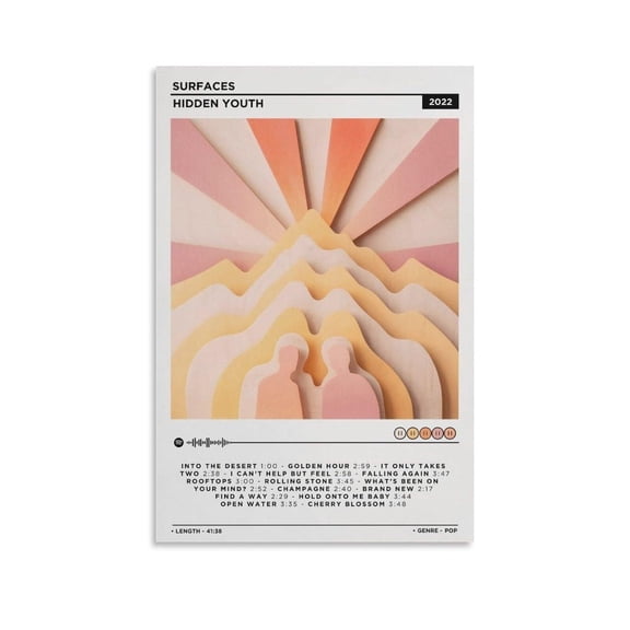 Hidden Youth By Surfaces Poster 002 Canvas Poster Bedroom Decoration Landscape Office Valentine's Birthday Gift