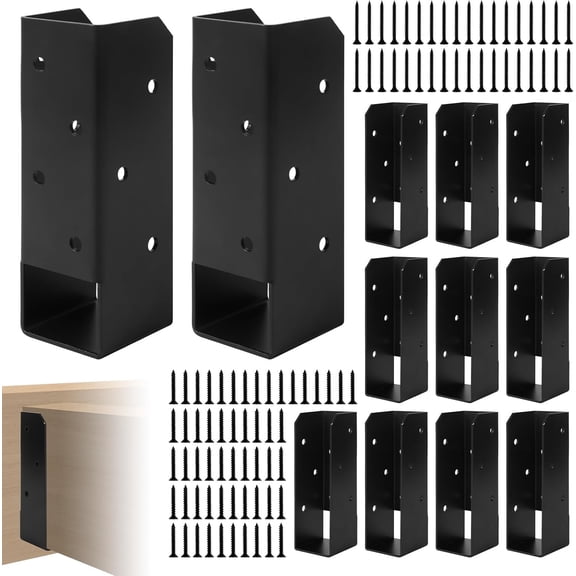 Hidden beam bracket, 26 beam bracket installation beam bracket with screws, for 2