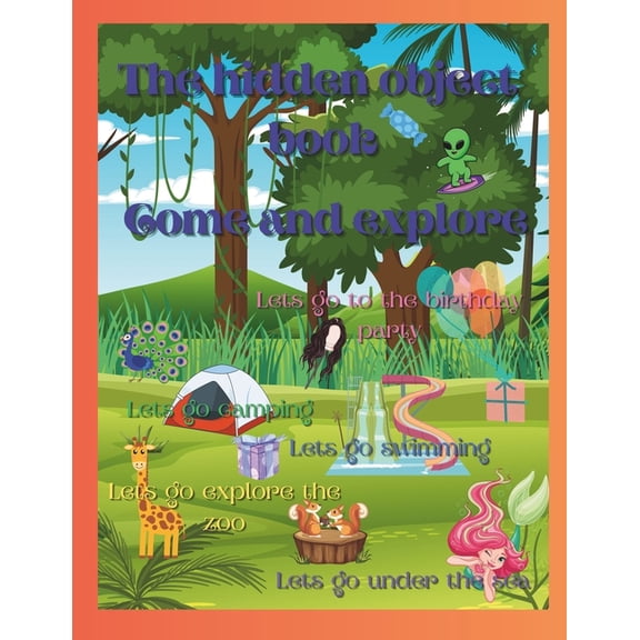 Hidden object: Find the hidden objects, (Paperback)