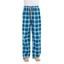 Hotbar Shark Men's Blue Pajama Pants, Cotton Sleep Lounge Pant ...