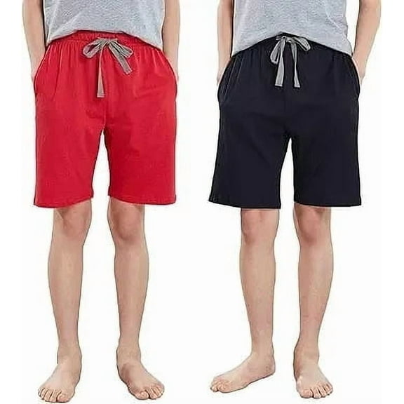 HiddenValor Boys Girls Cotton Pajama Shorts with Pockets for Kids