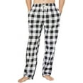 thumbnail image 1 of HiddenValor Mens Plaid Cotton Pajama Lounge Pants, 1 of 5