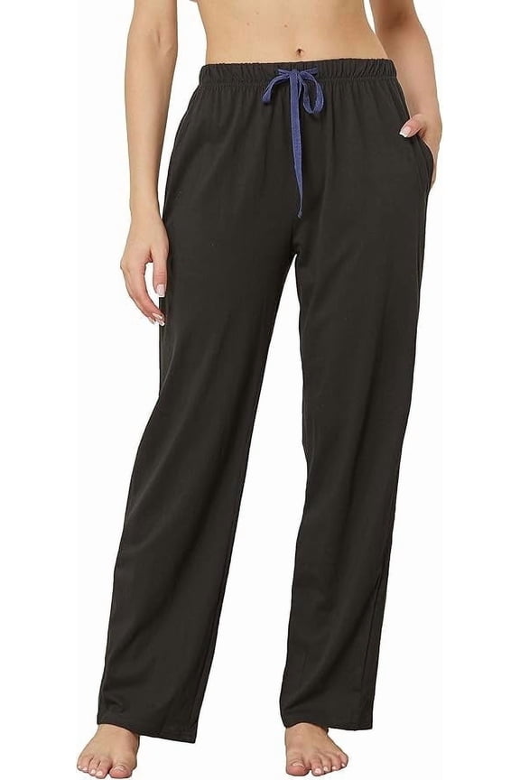 Women's Cotton Knit Loungewear Pajama Pants