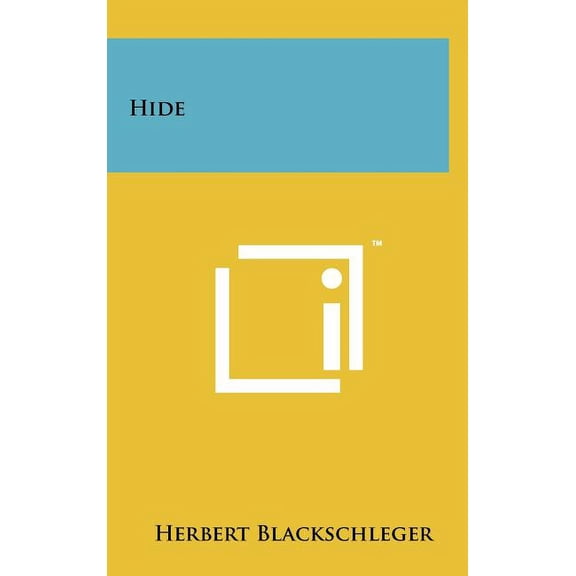 Hide Hardcover