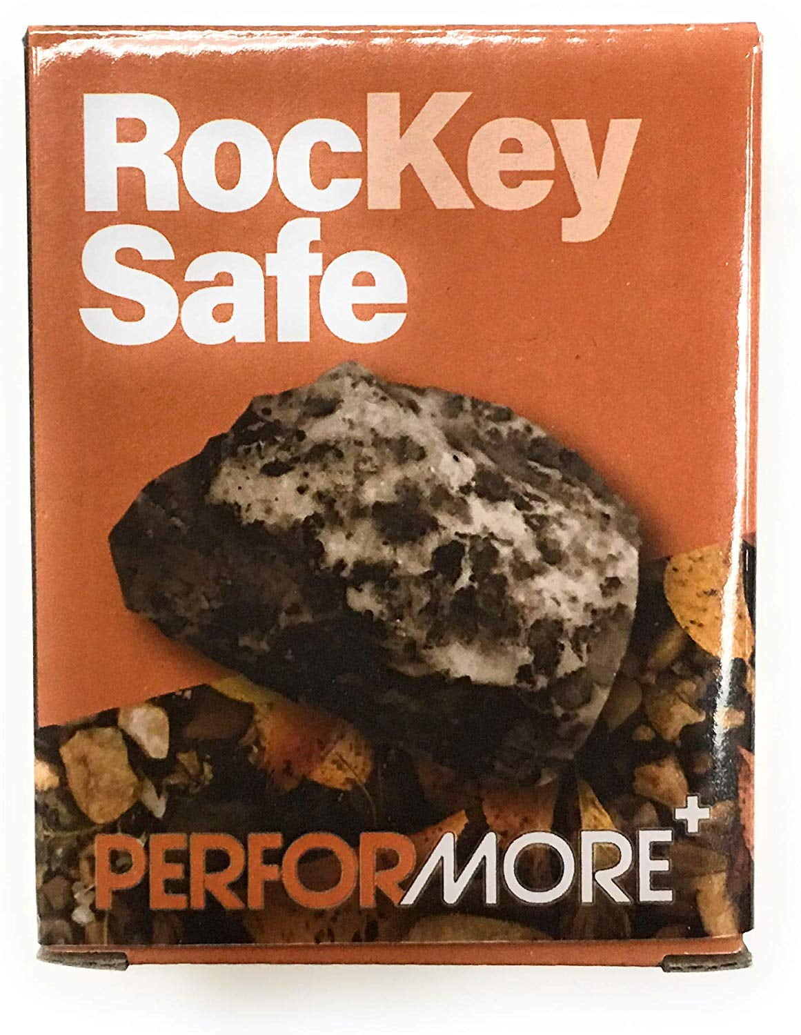 Rockey Safe Hide A Key in Plain Sight in A Real Looking Rock/Stone, Holds Standard Sized Spare Keys