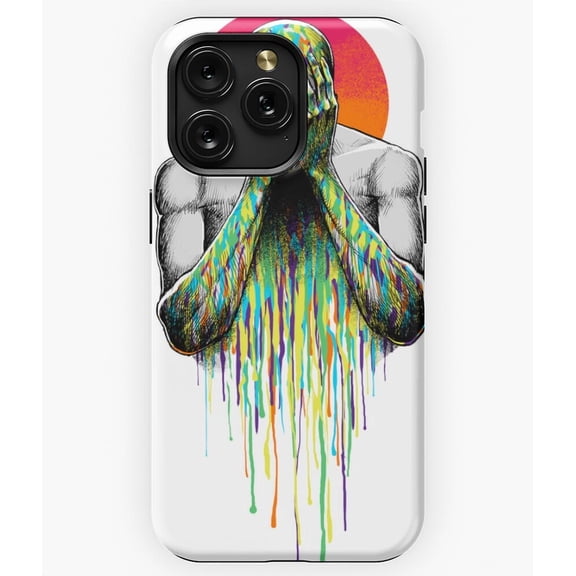 Hide Abstract Art Design M4027 Phone Case for iPhone 17 16 15 14 13 12 11 Pro Max