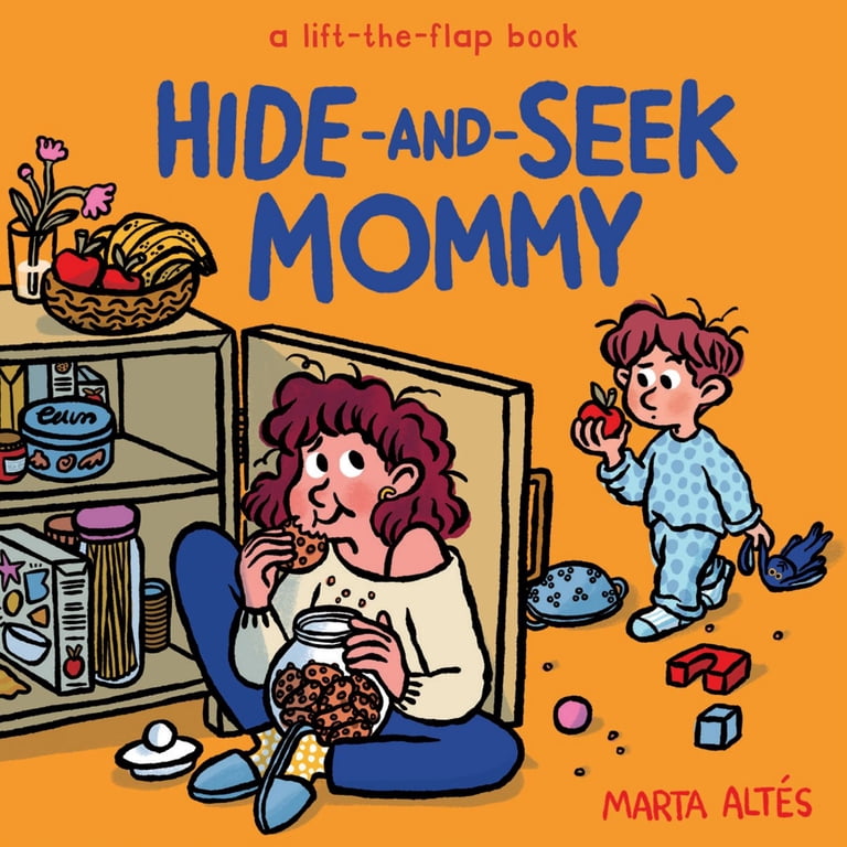 HIDE AND SEEK インテリア　アートブック Hide-And-Seek Mommy: A Lift-The-Flap Book (Board Book) - Walmart.com