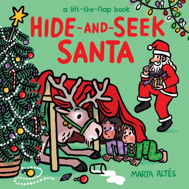 A Hide-And-Seek Board Book Hide-And-Seek Santa: A Lift-The-Flap Book, (Board Book)