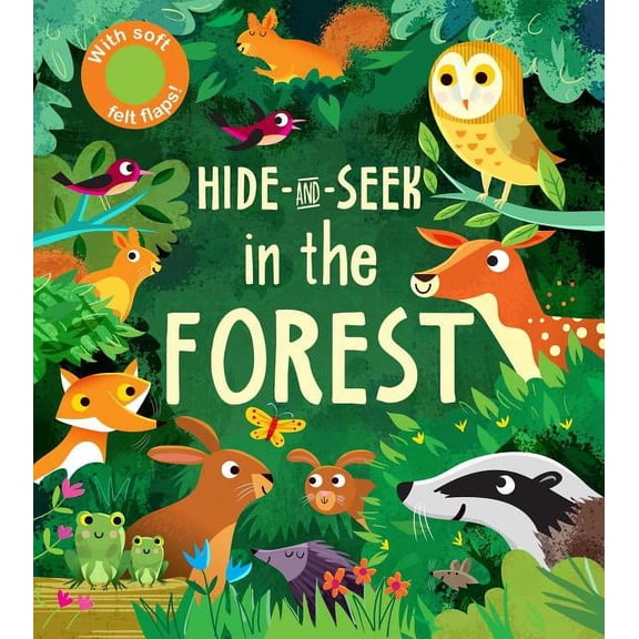 Pre-Owned Hide-and-Seek: Hide-and-Seek: In the Forest (Board book)