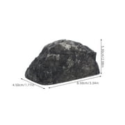 Outdoor Key Hider Fake Rock Waterproof Hideaway Box for Spare Keys Money Secret Storage Container Realistic Stone Garden Safe