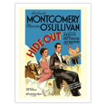 thumbnail image 1 of Hide-Out - Starring Robert Montgomery Maureen O’Sullivan - Directed by W.S. Van Dyke - Vintage Film Movie Poster c.1934 - Fine Art Matte Paper Print (Unframed) 20x26in, 1 of 4