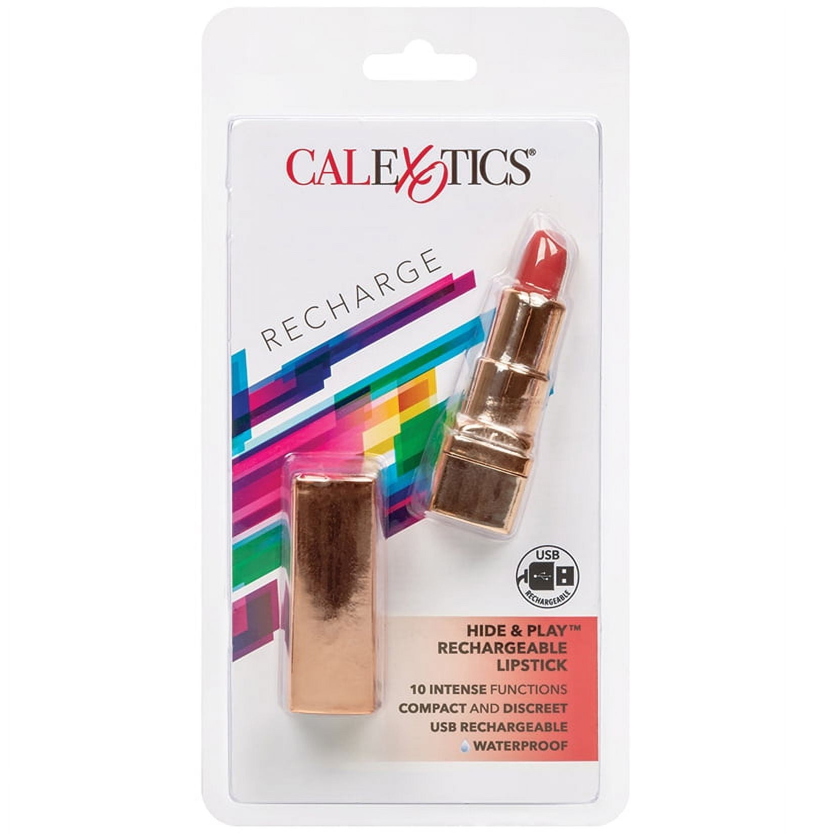 Hide & Play Rechargeable Lipstick Red