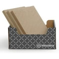 thumbnail image 1 of Hide & Scratch: Extra-Large Heavy Duty Cardboard Cat Scratcher and Lounger Box with Refillable Scratch Pad (Dark Grey Diamond 4PC), 1 of 7