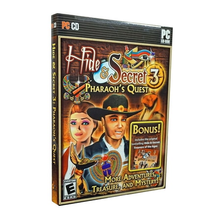 Hide & Secret 3: Pharaoh's Quest PC Game - Also Includes Hide & Secret: Treasure of the Ages