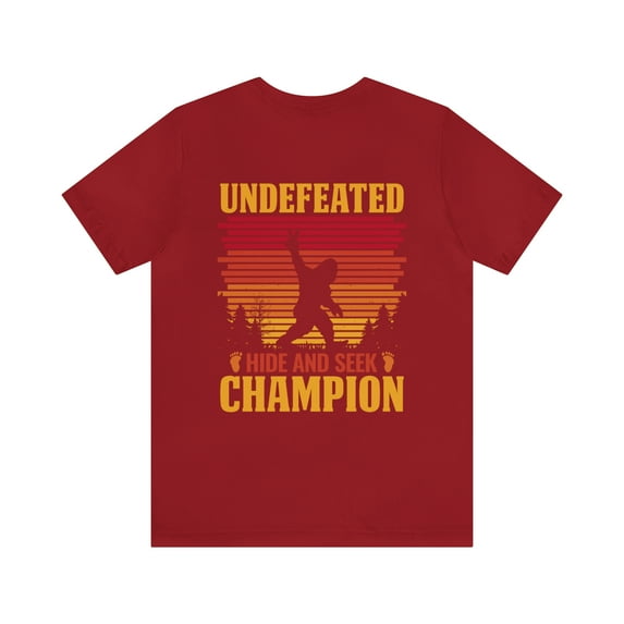 Hide & Seek Champion Unisex Jersey Short Sleeve Tee
