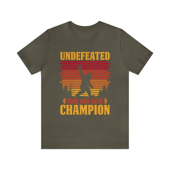 Hide & Seek Champion Unisex Jersey Short Sleeve Tee