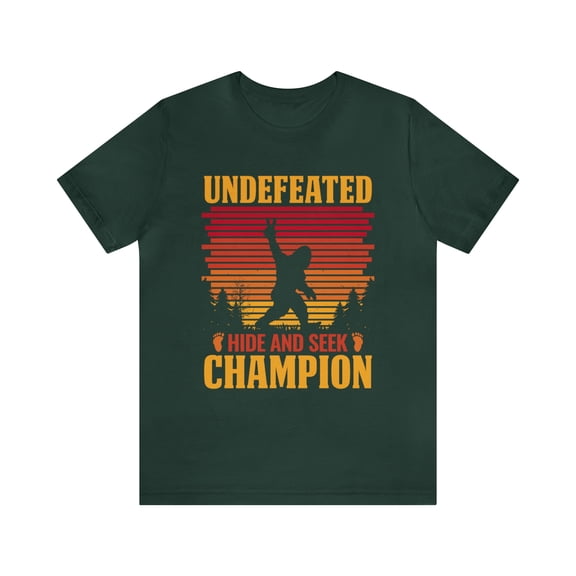 Hide & Seek Champion Unisex Jersey Short Sleeve Tee