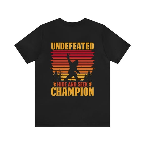 Hide & Seek Champion Unisex Jersey Short Sleeve Tee