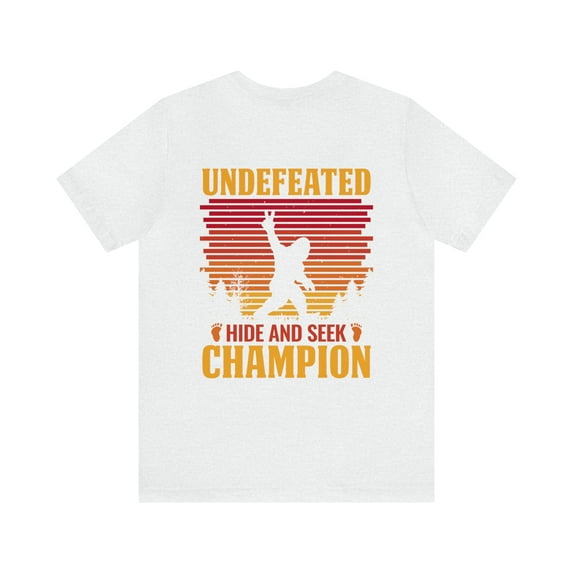 Hide & Seek Champion Unisex Jersey Short Sleeve Tee