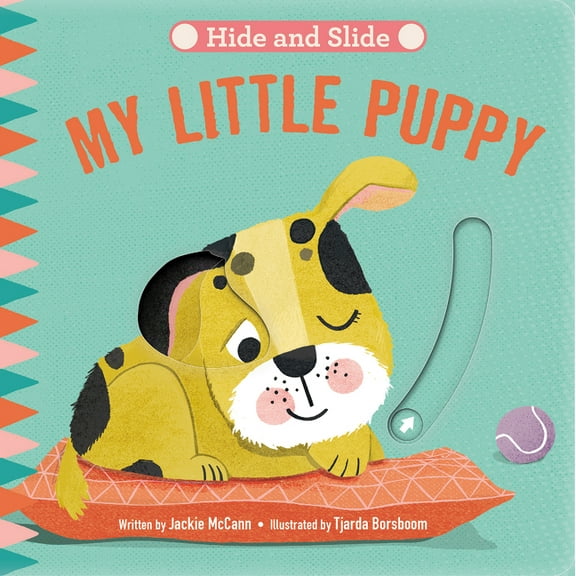 Hide & Slide: My Little Puppy, (Board Book)