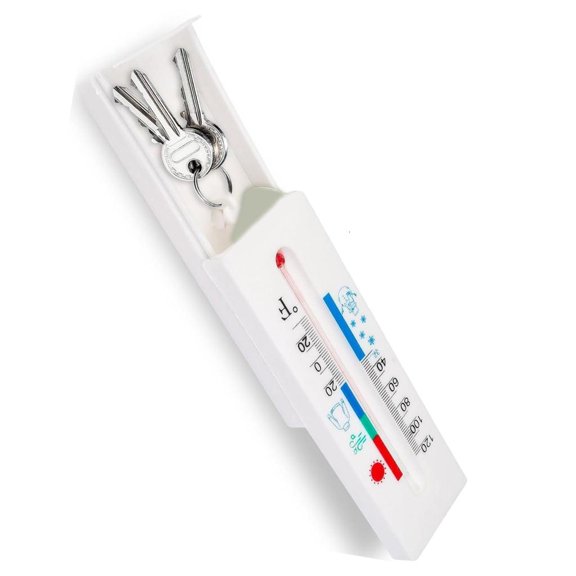 Hide Storage Box Designed As A Realistic Thermometers For Outdoor Use