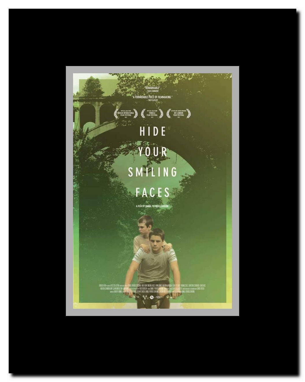 Hide Your Smiling Faces Framed Movie Poster
