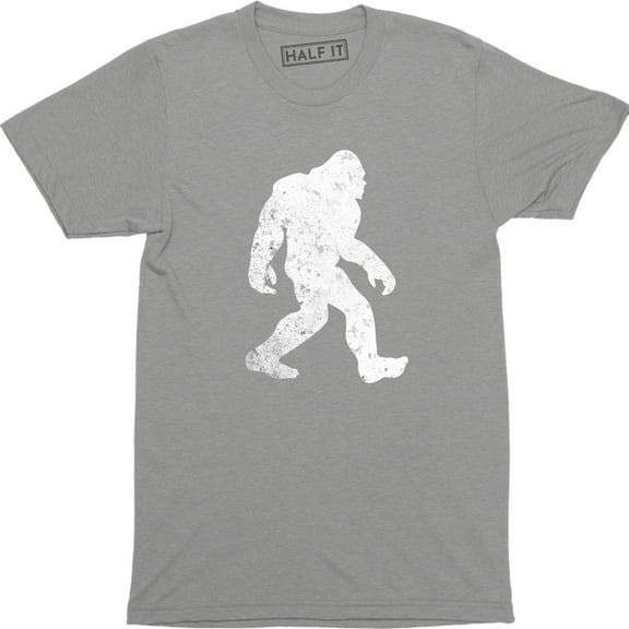 Hide and Seek Champion Funny Mens Soft Bigfoot Sasquatch Retro T-Shirt