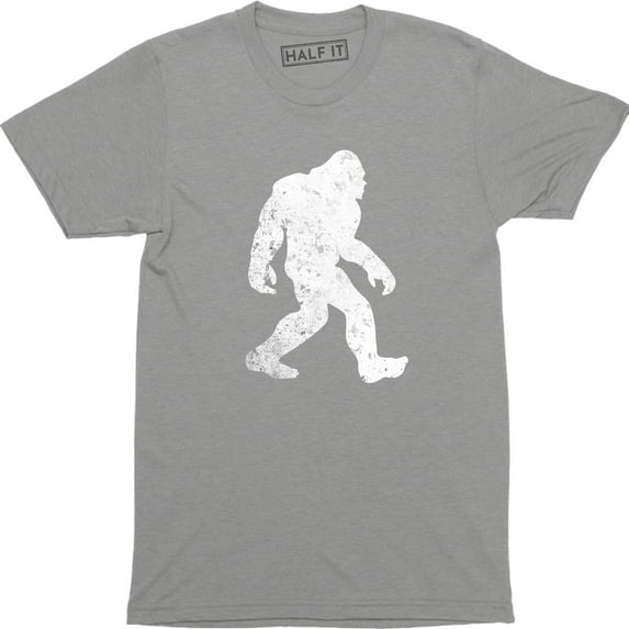 Hide and Seek Champion Funny Mens Soft Bigfoot Sasquatch Retro T-Shirt