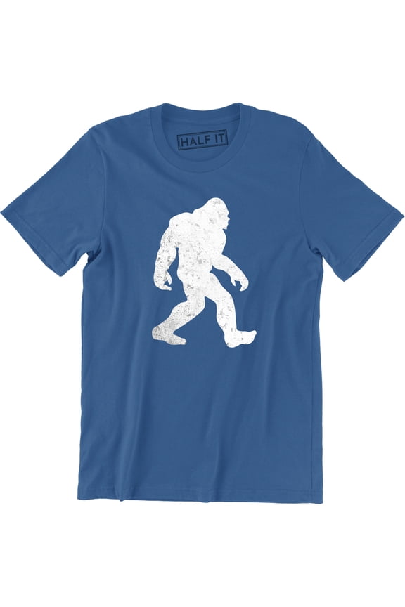 Hide and Seek Champion Funny Mens Soft Bigfoot Sasquatch Retro T-Shirt